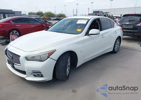 2014 Infiniti Q50 Premium из США, поврежденный, VIN JN1BV7AP9EM683754